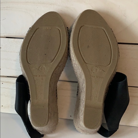 André Assous Black Espadrille Size 41 - Picture 6 of 6